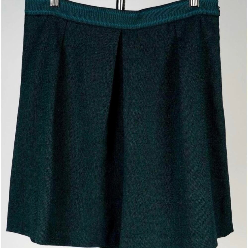 The Limited Pleated Teal Skirt M